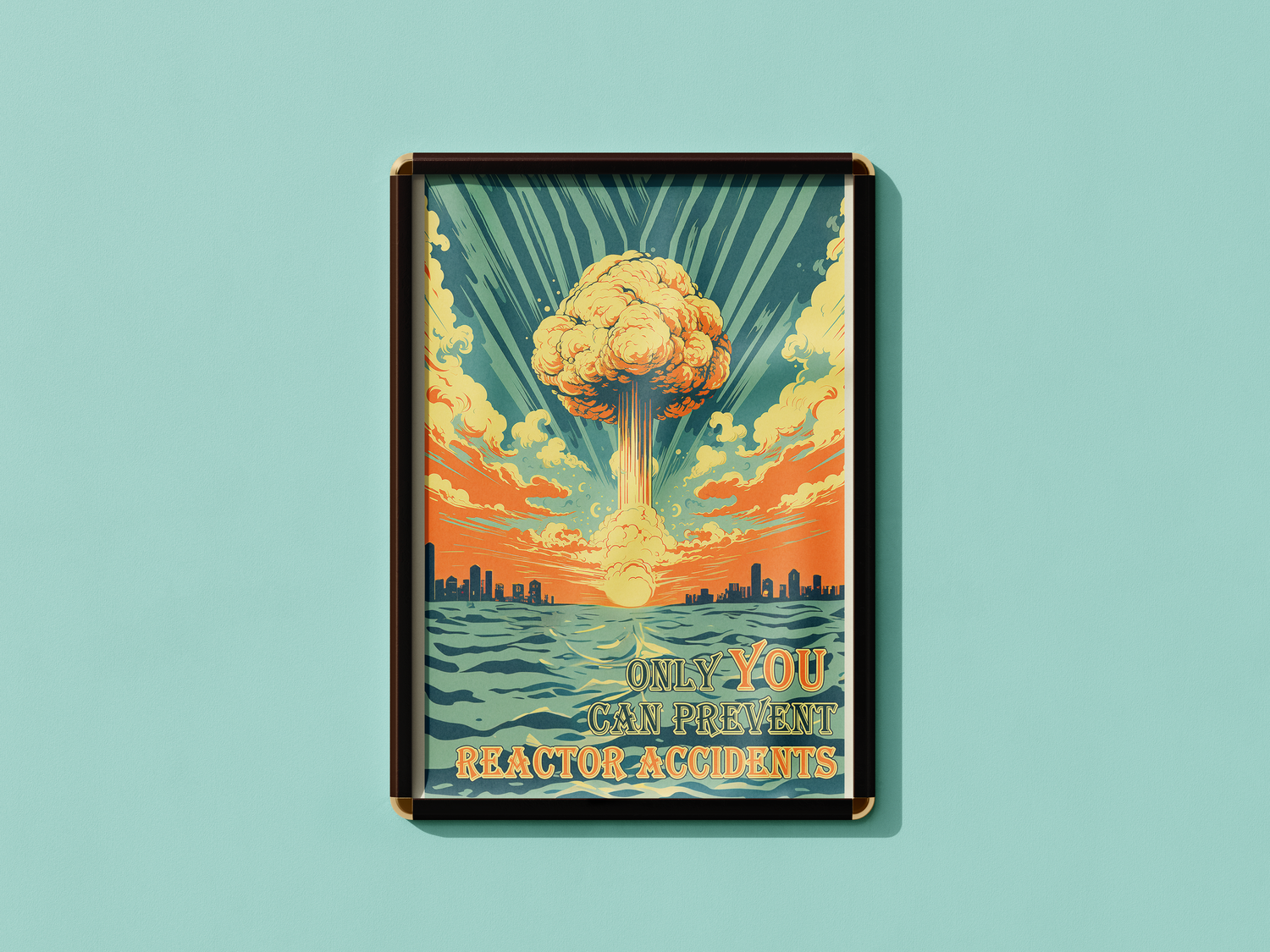Reactor Accidents Poster — The Reactor is Critical
